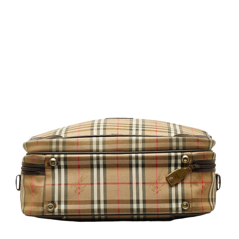 Burberry Nova Check Shadow Horse Handbag