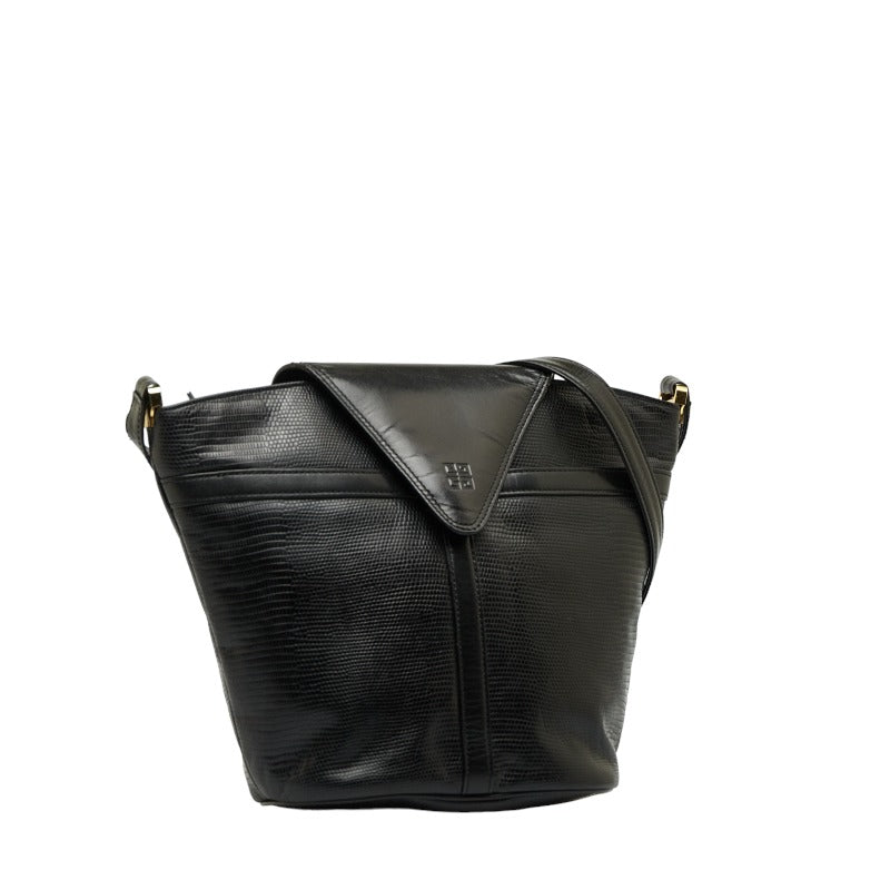 Givenchy Black Leather Crossbody Shoulder Bag