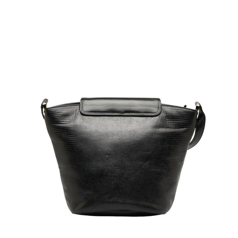 Givenchy Black Leather Crossbody Shoulder Bag