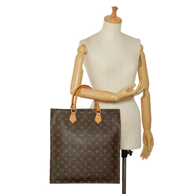 Louis Vuitton Monogram Sac Plat Tote Bag