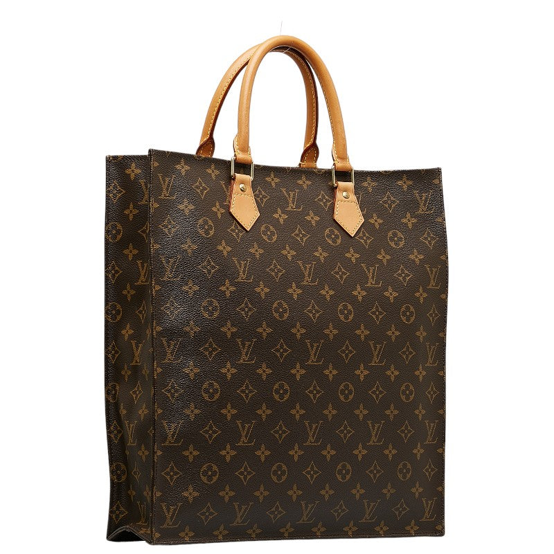 Louis Vuitton Monogram Sac Plat Tote Bag