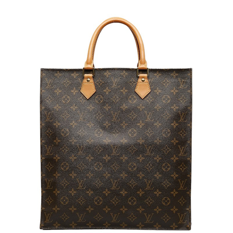 Louis Vuitton Monogram Sac Plat Tote Bag