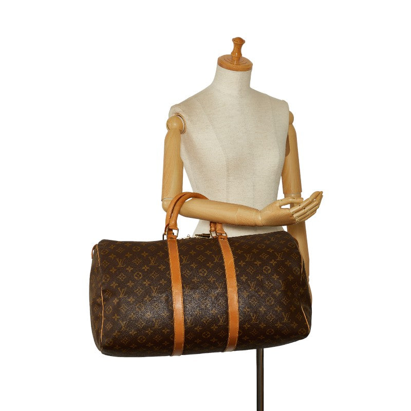 Louis Vuitton Monogram Keypol 50 Boston Bag