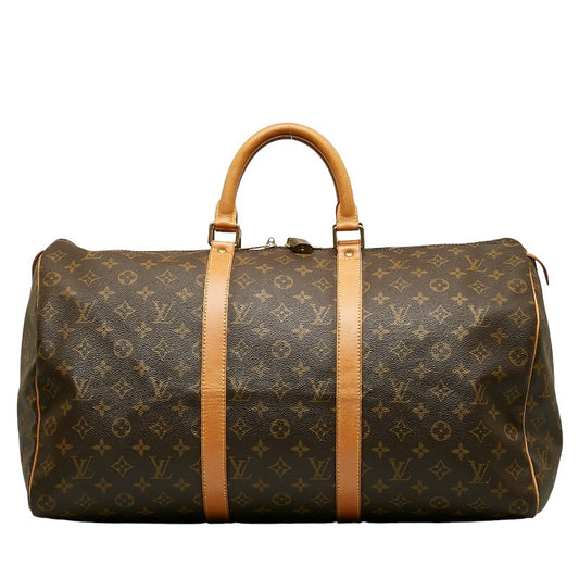 Louis Vuitton Monogram Keypol 50 Boston Bag