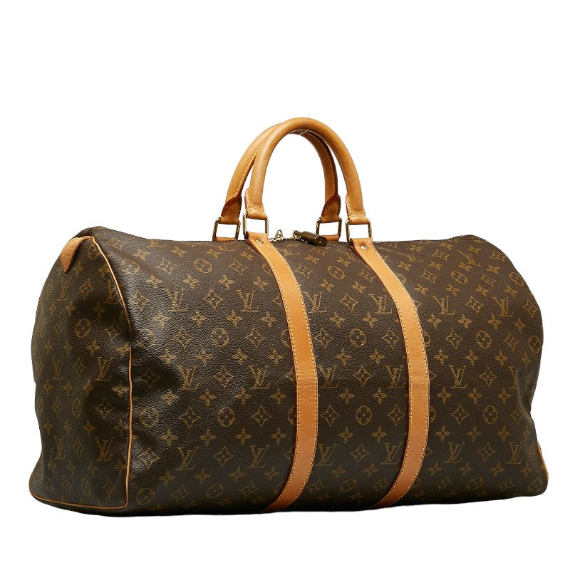 Louis Vuitton Monogram Keypol 50 Boston Bag