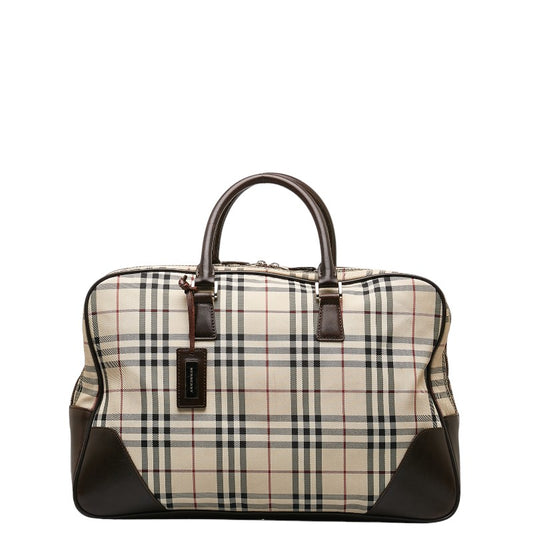 Burberry Nova Check Handbag Briefcase