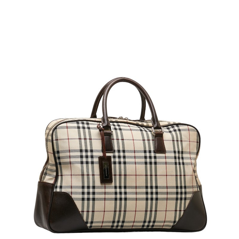 Burberry Nova Check Handbag Briefcase