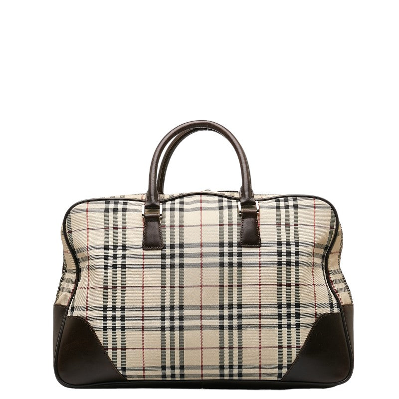 Burberry Nova Check Handbag Briefcase