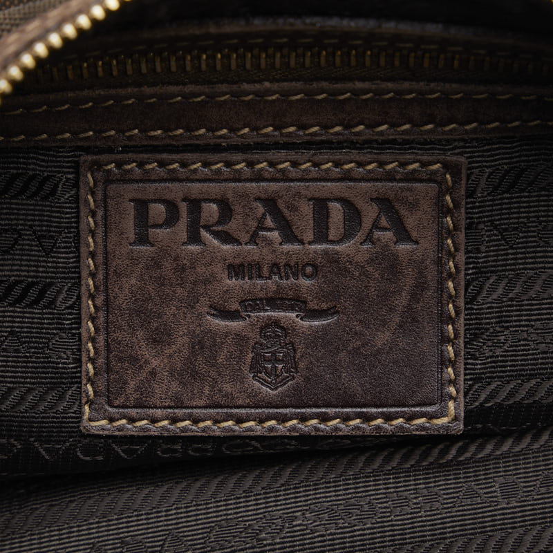 Prada Canapa Logo Crossbody Bag