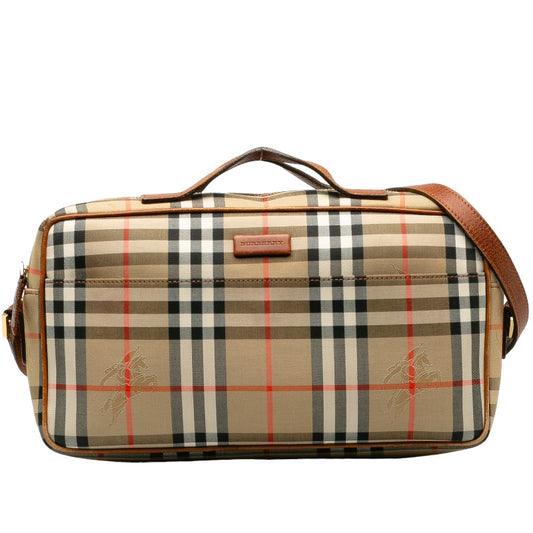 Burberry Nova Check Shadow Horse Handbag Shoulder Bag