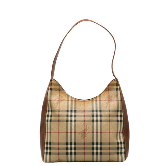 Burberry Nova Check Shadow Horse One Shoulder Bag