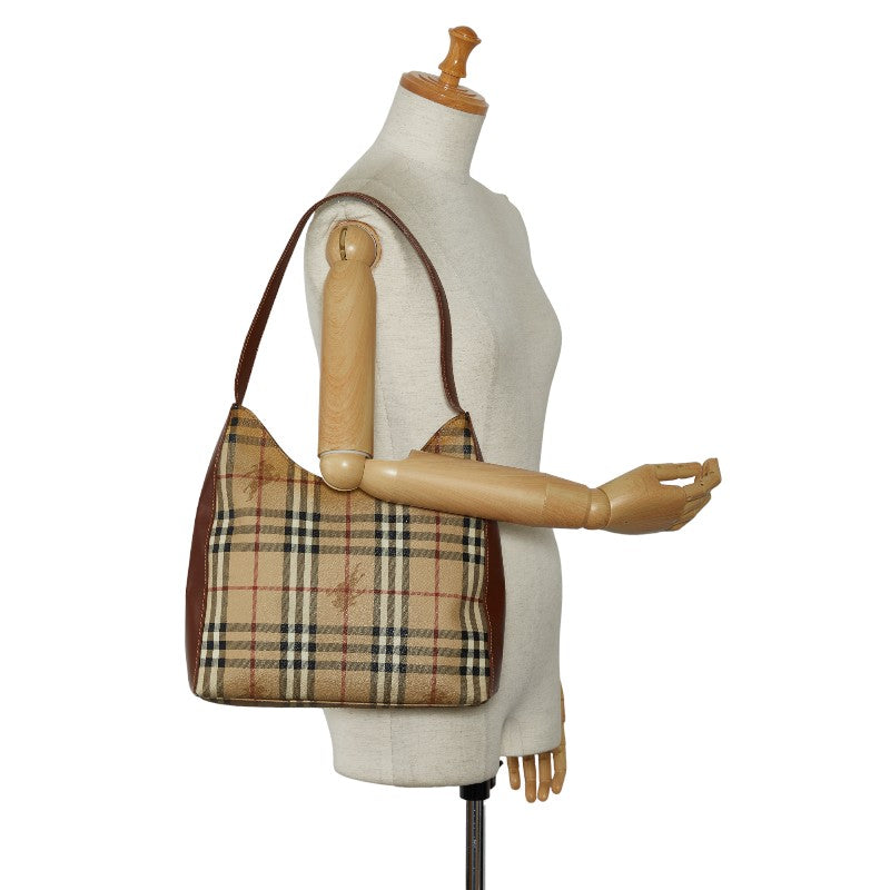 Burberry Nova Check Shadow Horse One Shoulder Bag