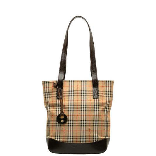 Burberry Nova Check Shadow Horse Handbag