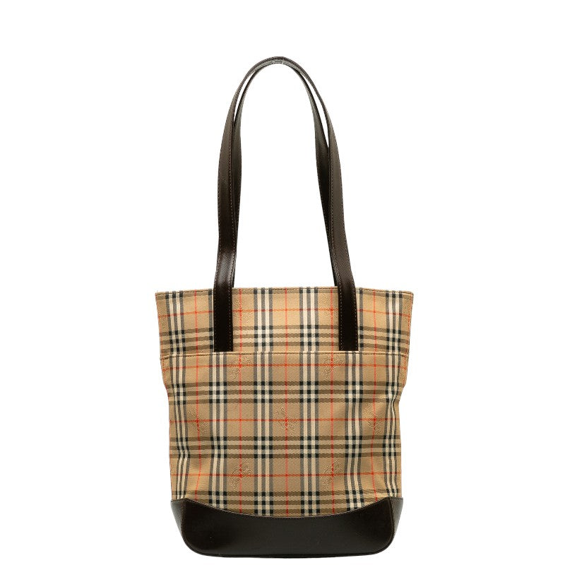 Burberry Nova Check Shadow Horse Handbag