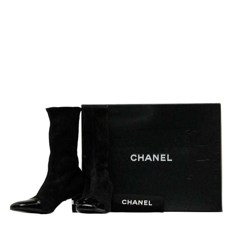 Chanel Coco Mark Boots