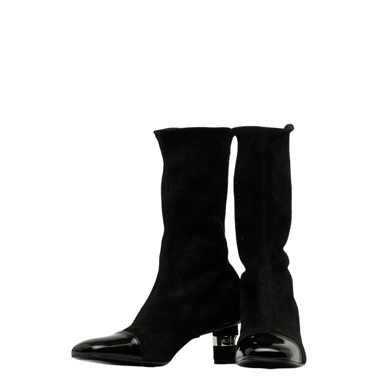 Chanel Coco Mark Boots