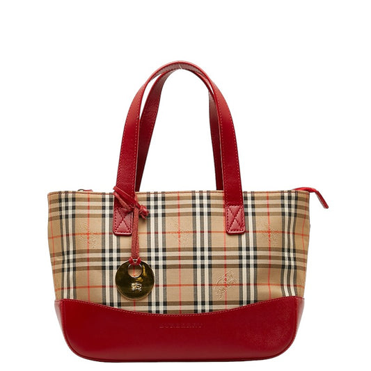 Burberry Nova Check Shadow Horse Handbag