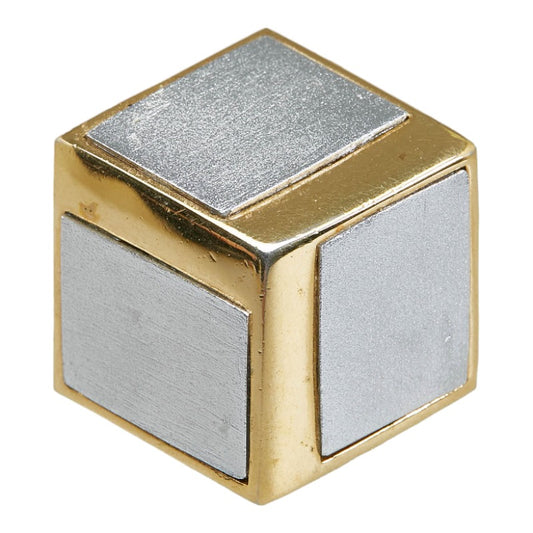 Givenchy Bi-Color Square Brooch
