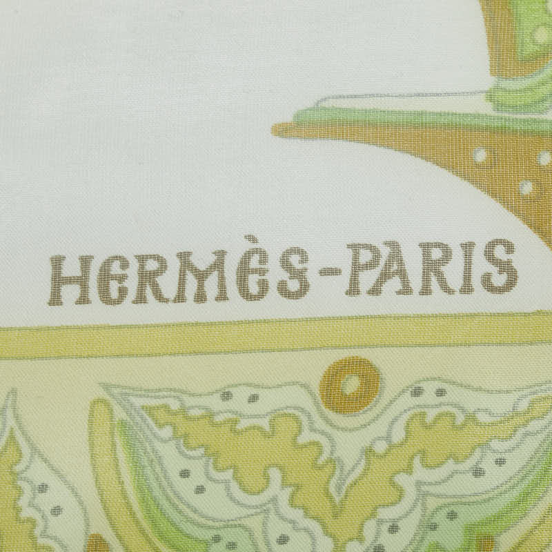 Hermes Carre 90 Ciels Byzantins Byzantine Sky See-Through Silk Scarf