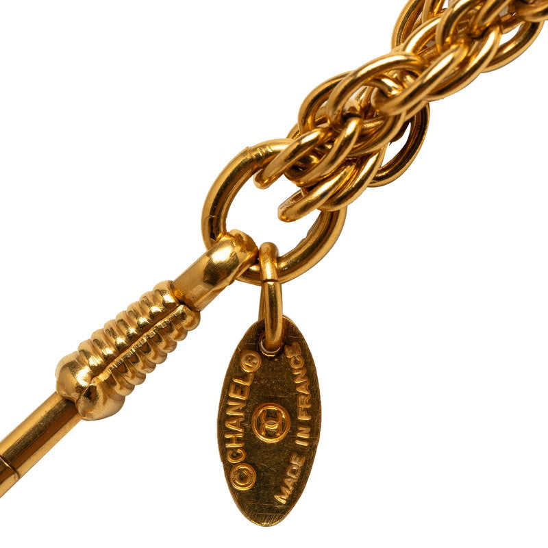 Chanel Double Chain Loupe Necklace