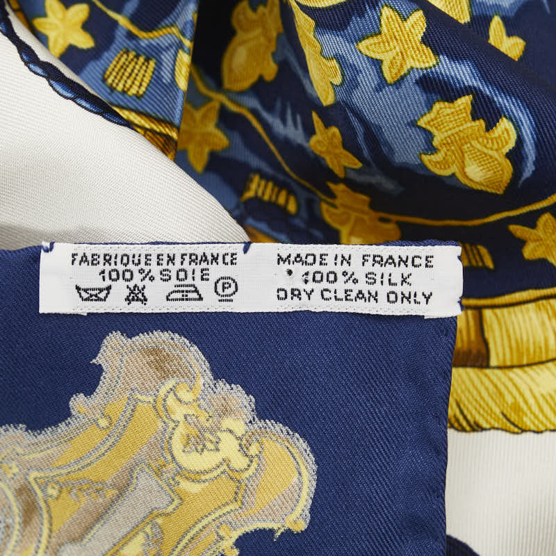 Hermes Carre 90 Les Cles Key Silk Scarf