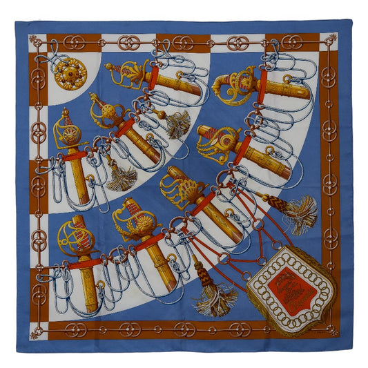 Hermes Carre 90 Cliquetis Silk Scarf