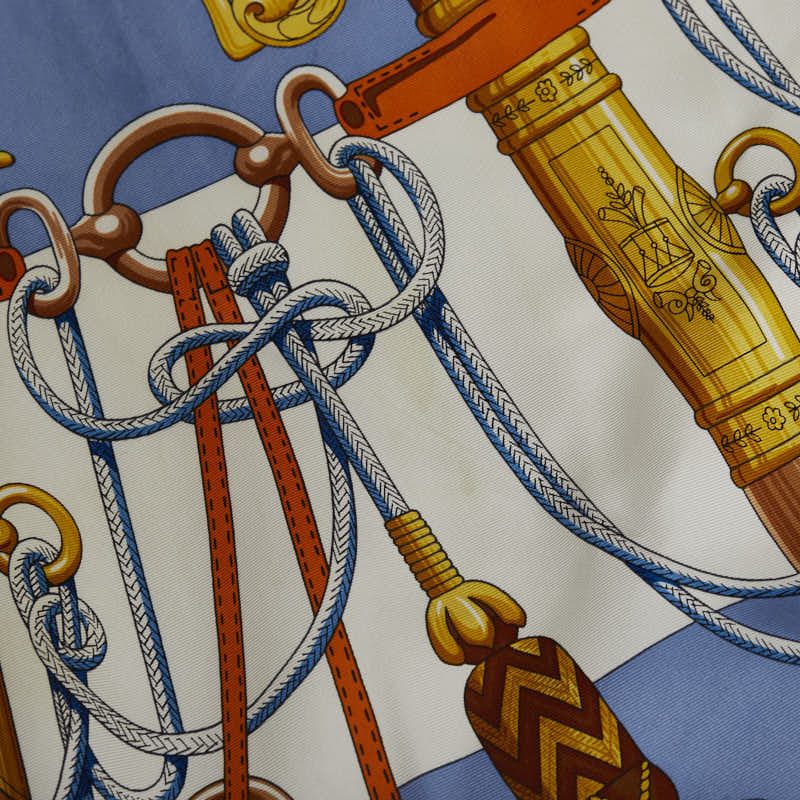 Hermes Carre 90 Cliquetis Silk Scarf