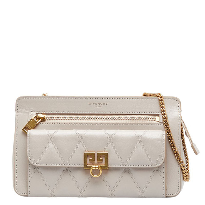 Givenchy Pocket Diagonal Chain Shoulder Bag BB5059B08Z