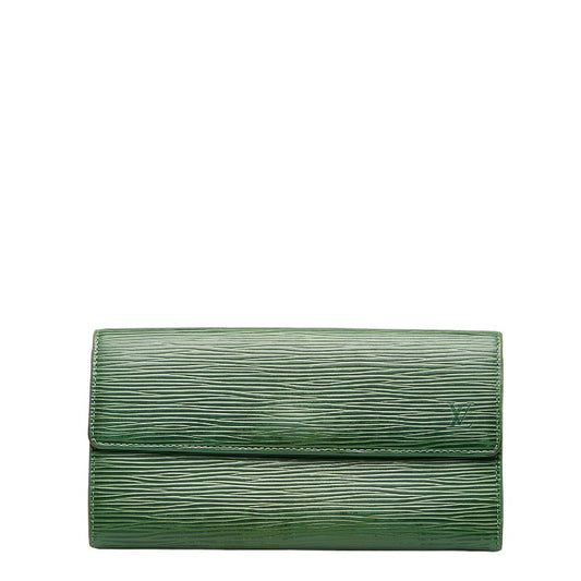 Louis Vuitton Epi Pochette Long Wallet