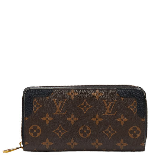 Louis Vuitton Monogram Macassar Zippy Wallet