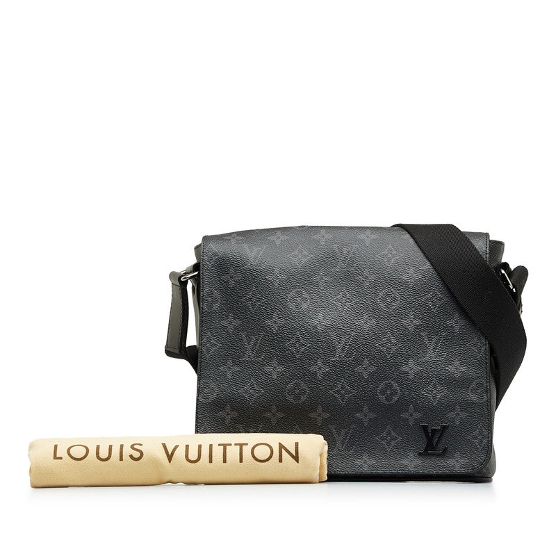 Louis Vuitton Monogram Eclipse District PM Shoulder Bag