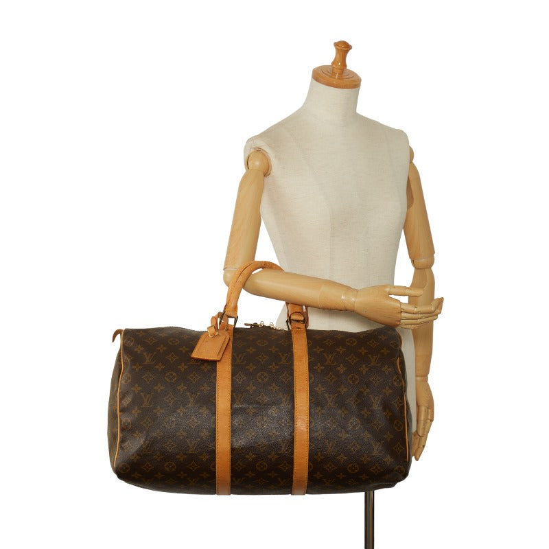 Louis Vuitton Monogram Keypol 50 Boston Bag