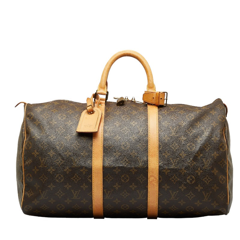 Louis Vuitton Monogram Keypol 50 Boston Bag