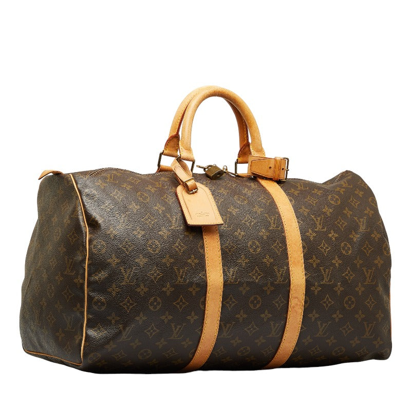 Louis Vuitton Monogram Keypol 50 Boston Bag