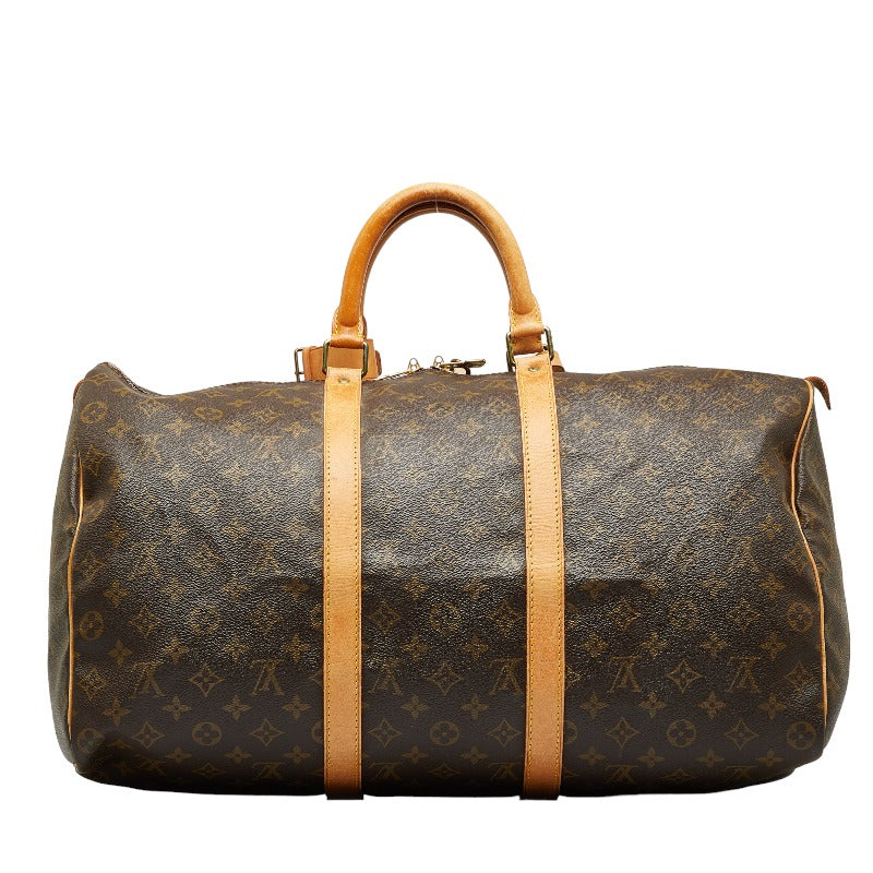 Louis Vuitton Monogram Keypol 50 Boston Bag