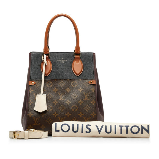 Louis Vuitton Monogram Fold Tote MM Handbag
