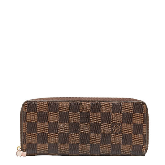 Louis Vuitton Damier Porte Feuille Clemence Long Wallet