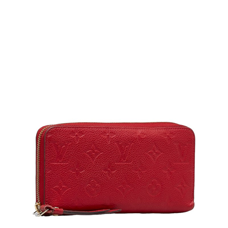 Louis Vuitton Monogram Enplant Zippy Long Wallet