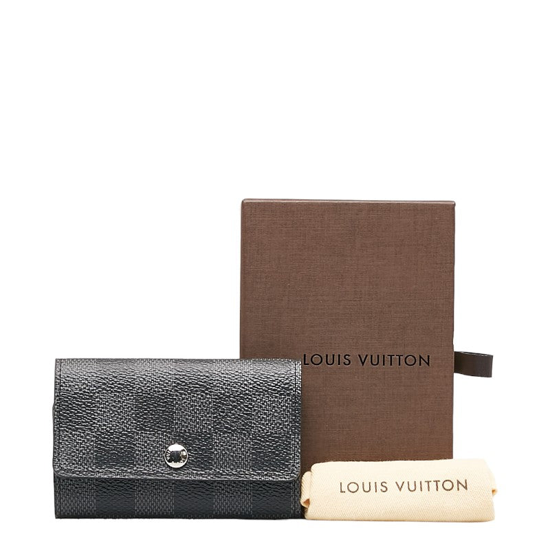 Louis Vuitton Damier Graphite Multiclet 6 Key Case