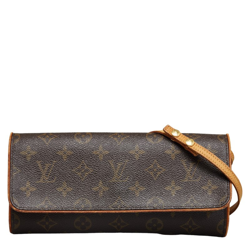 Louis Vuitton Monogram Pochette Twin GM Shoulder Bag