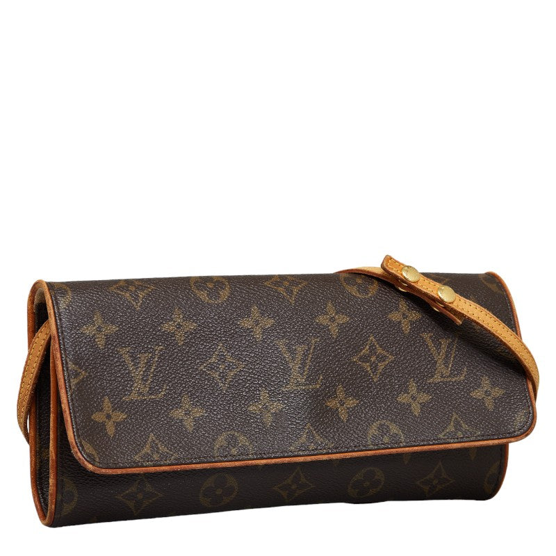 Louis Vuitton Monogram Pochette Twin GM Shoulder Bag