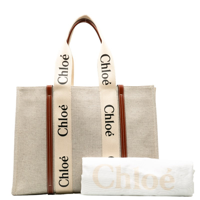 Chloe Woody Large Tote Bag