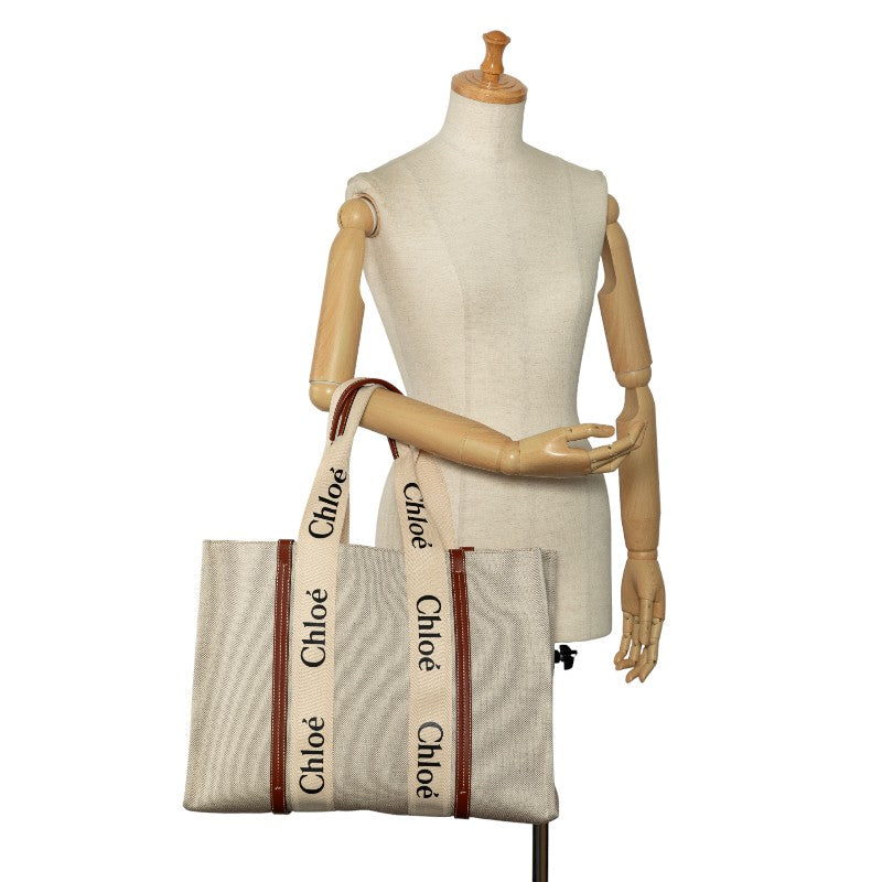 Chloe Woody Large Tote Bag