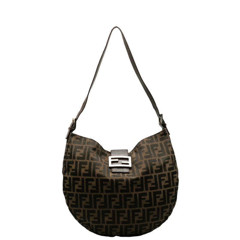 Fendi Zucca Canvas Hobo Bag