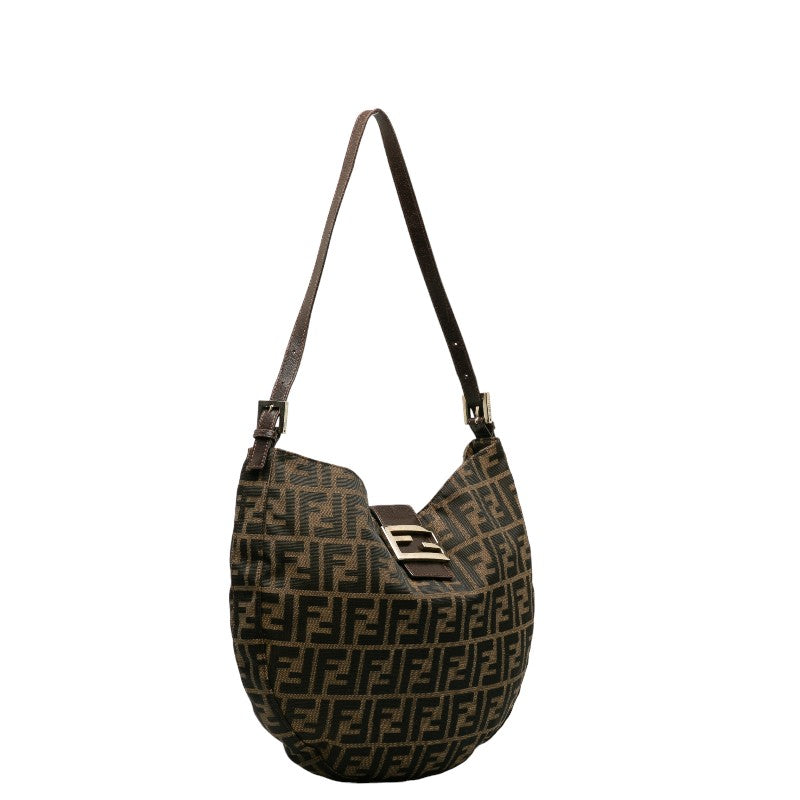 Fendi Zucca Canvas Hobo Bag