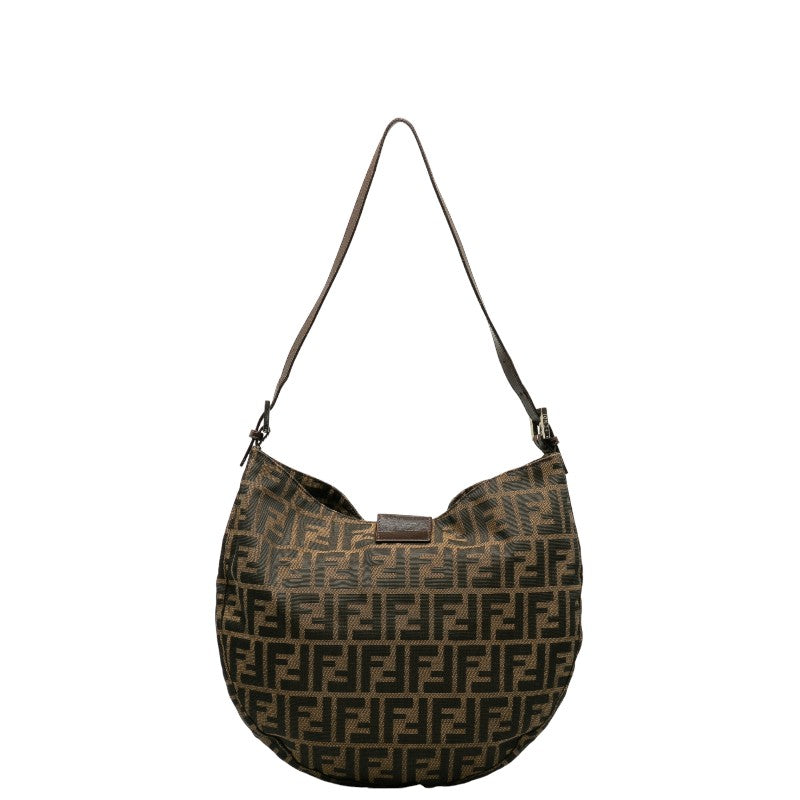 Fendi Zucca Canvas Hobo Bag