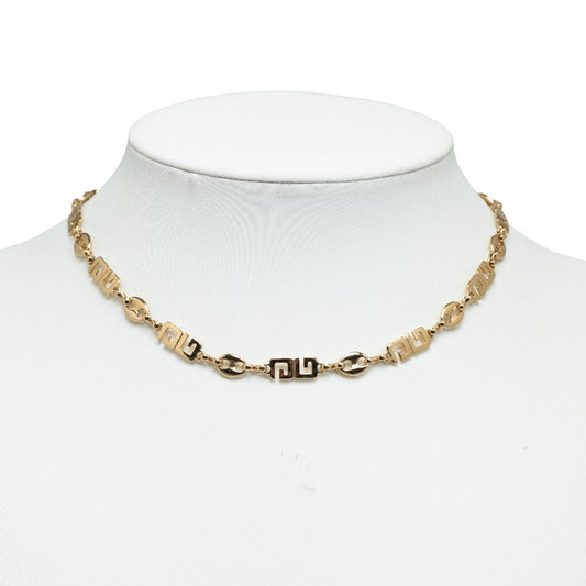 Givenchy Gold Plated GG Necklace