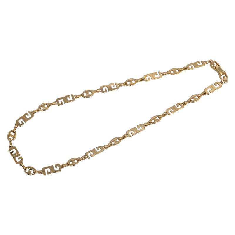 Givenchy Gold Plated GG Necklace