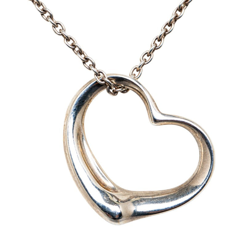 Tiffany & Co. Open Heart Chain Necklace
