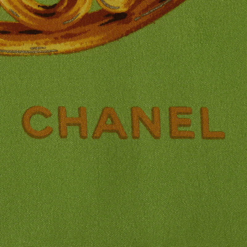 Chanel Jewelry Motif Silk Scarf